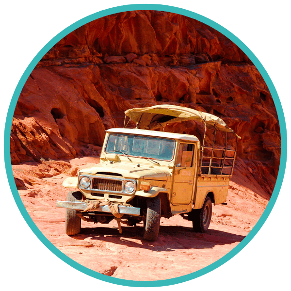 Wadi Rum Desert Wadi Rum Desert car